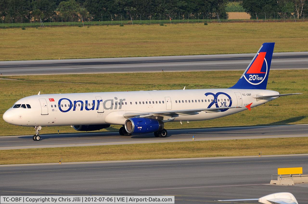 TC-OBF, 1999 Airbus A321-131 C/N 963, Onur Air