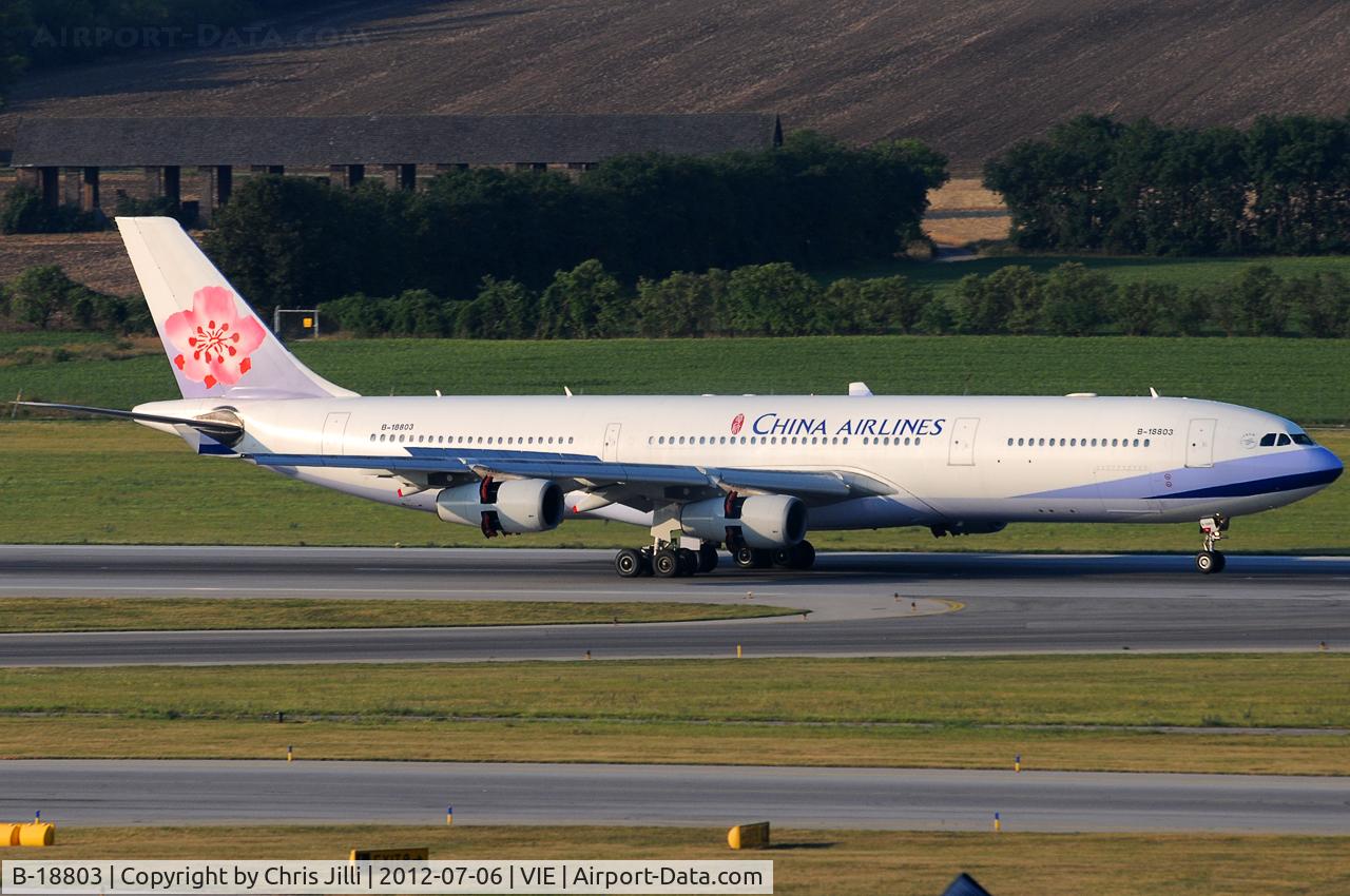 B-18803, 2001 Airbus A340-313 C/N 411, China Airlines