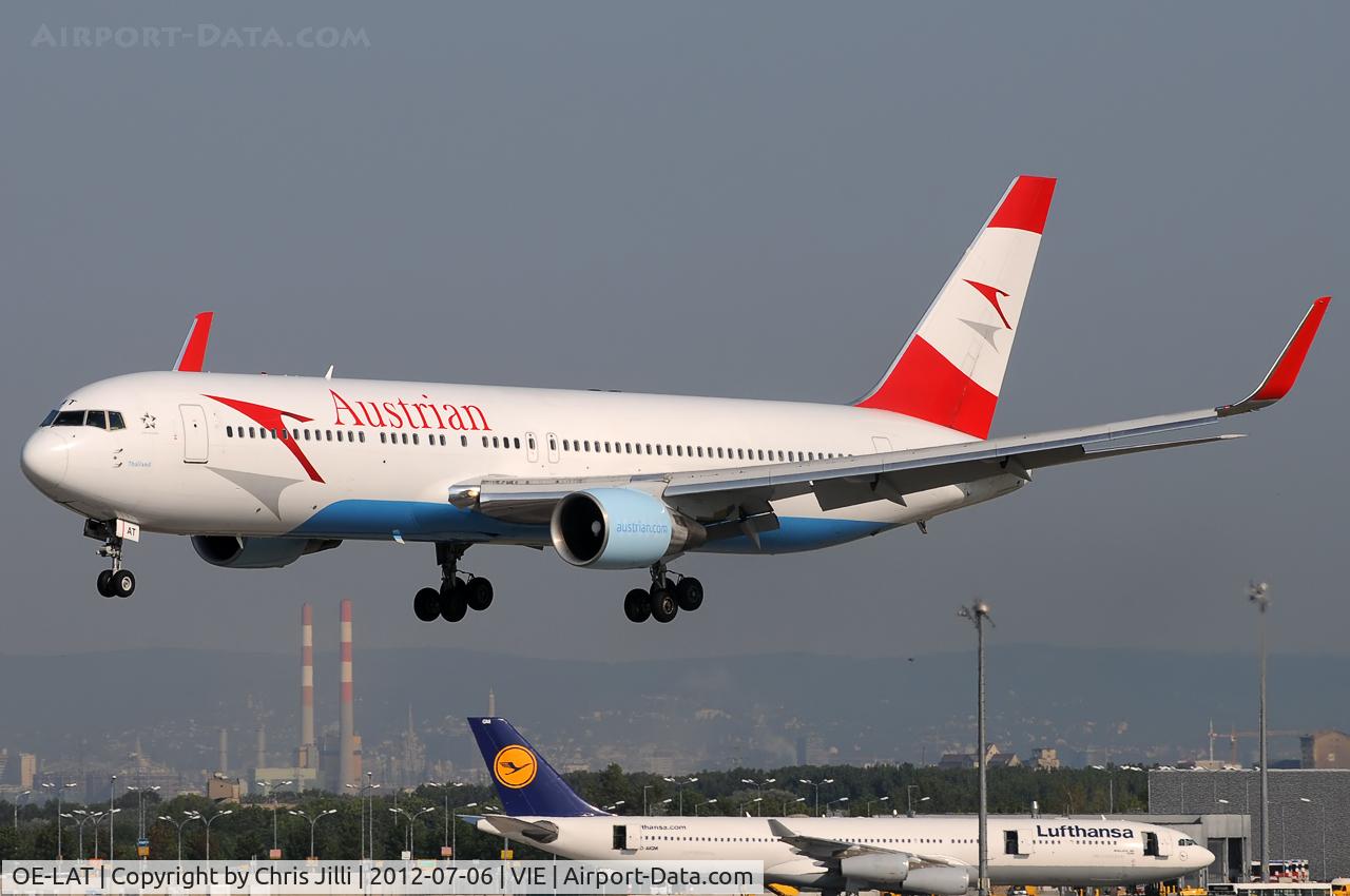OE-LAT, 1991 Boeing 767-31A C/N 25273, Austrian Airlines