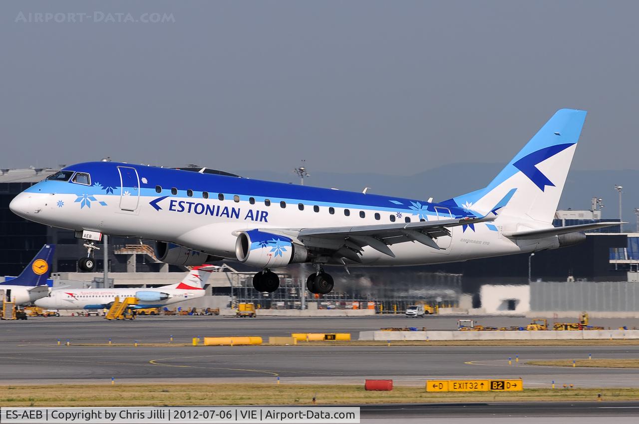 ES-AEB, 2005 Embraer 170LR (ERJ-170-100LR) C/N 17000106, Estonian Air