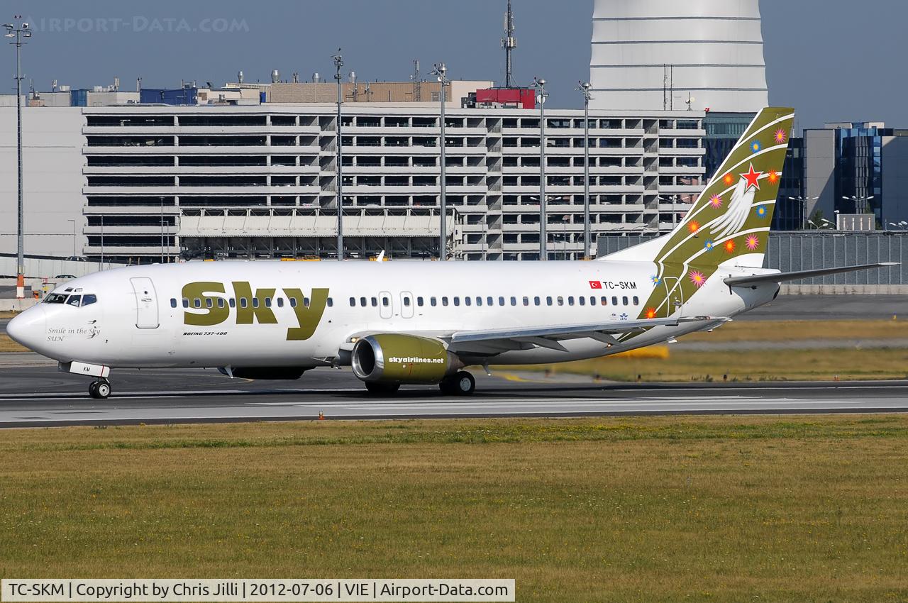 TC-SKM, 1997 Boeing 737-49R C/N 28882, Sky Airlines