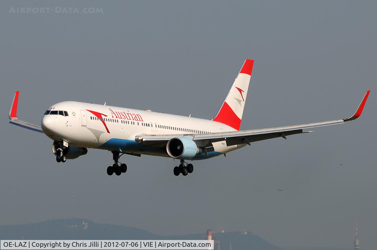 OE-LAZ, 1999 Boeing 767-3Z9 C/N 30331, Austrian Airlines