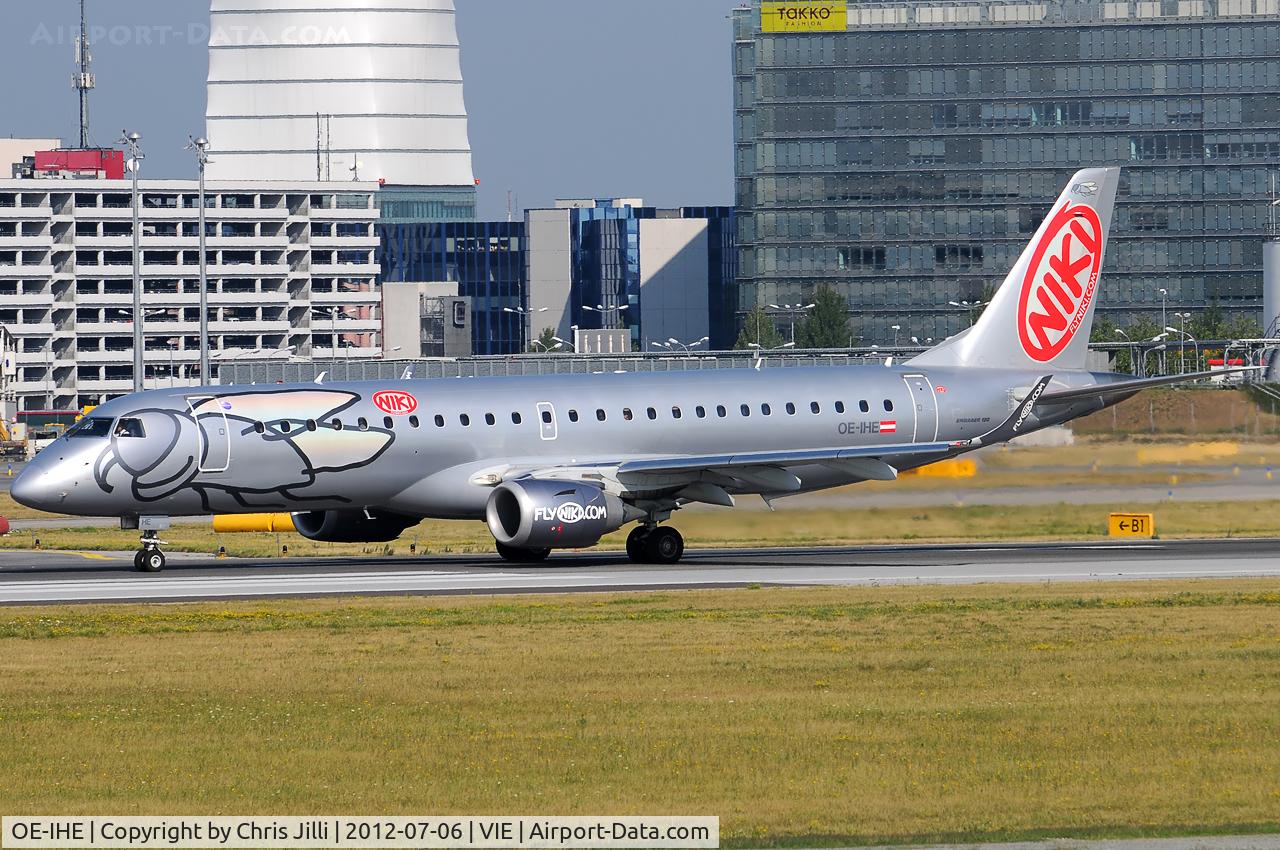 OE-IHE, 2010 Embraer 190LR (ERJ-190-100LR) C/N 19000387, NIKI