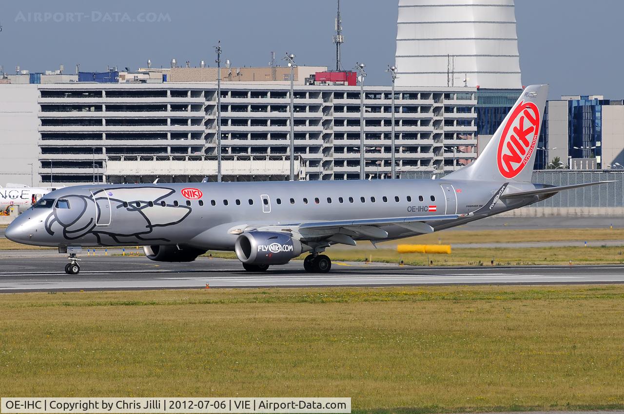OE-IHC, 2010 Embraer 190LR (ERJ-190-100LR) C/N 19000349, NIKI