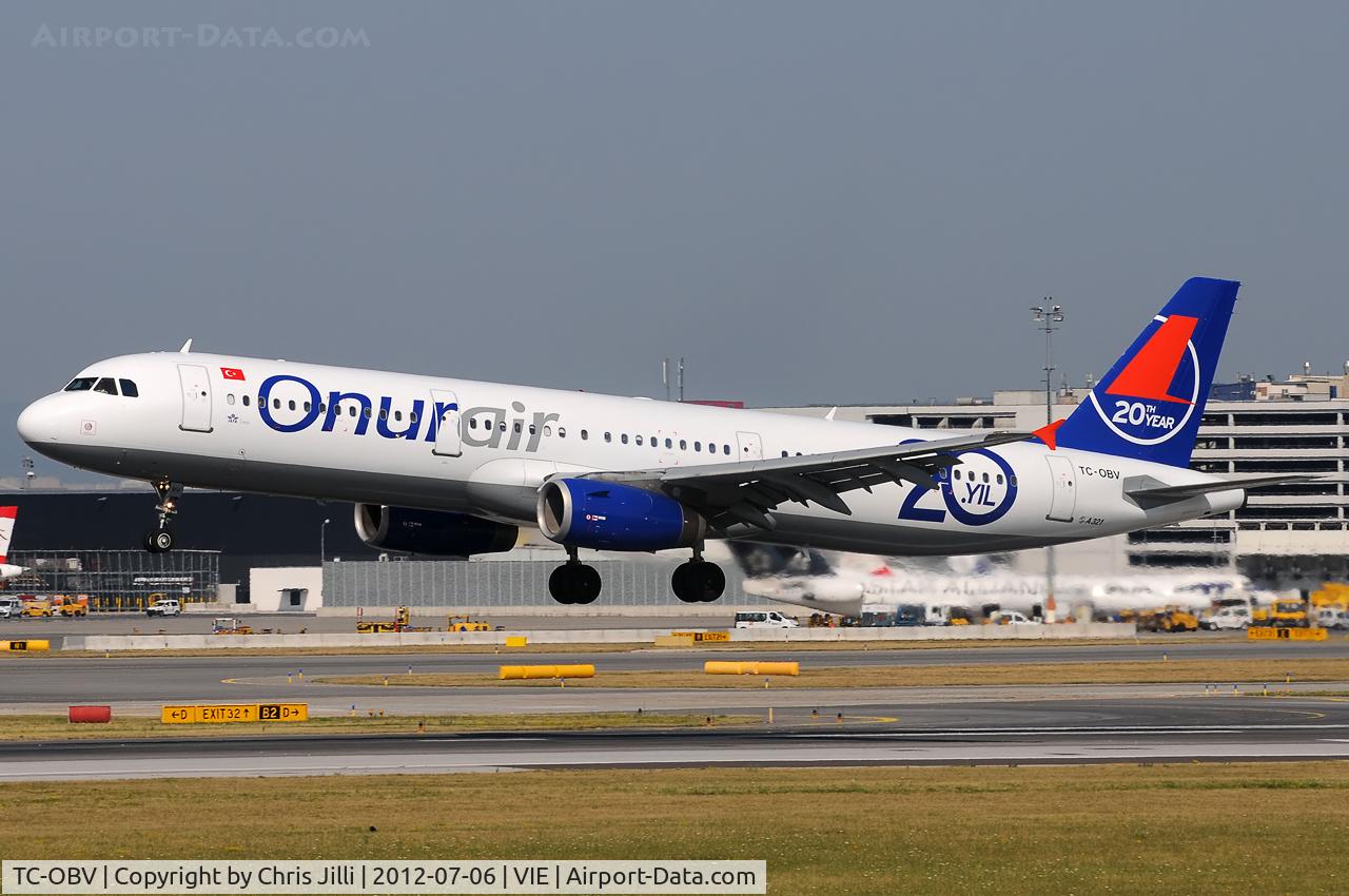 TC-OBV, 1998 Airbus A321-231 C/N 806, Onurair