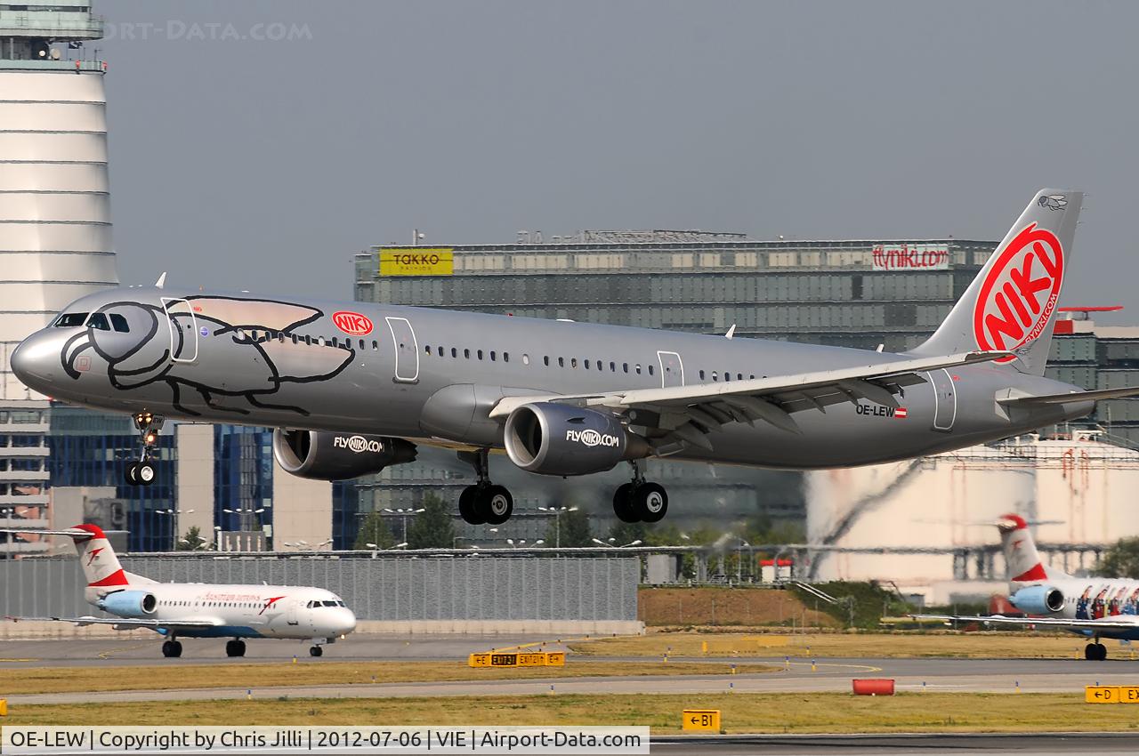 OE-LEW, 2011 Airbus A321-211 C/N 4611, NIKI