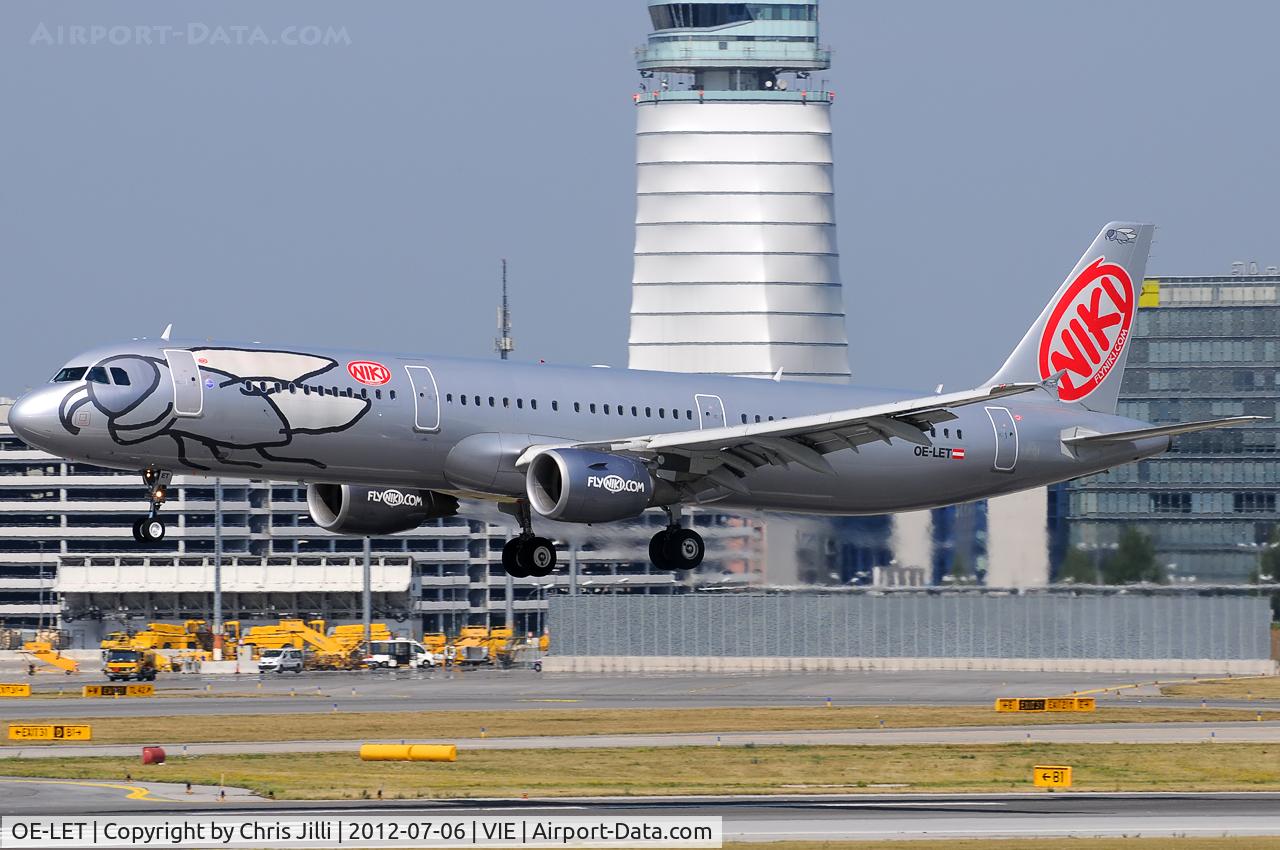 OE-LET, 2009 Airbus A321-211 C/N 3830, NIKI