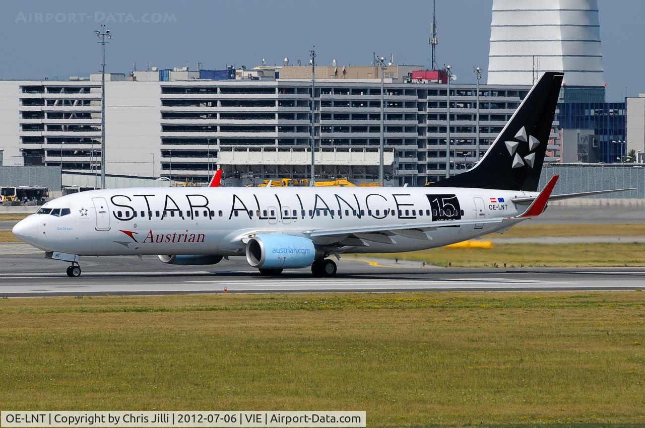 OE-LNT, 2006 Boeing 737-8Z9 C/N 33834, Austrian Airlines