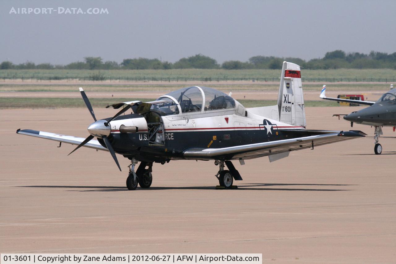 01-3601, 2001 Raytheon T-6A Texan II C/N PT-118, At Alliance Airport - Fort Worth, TX