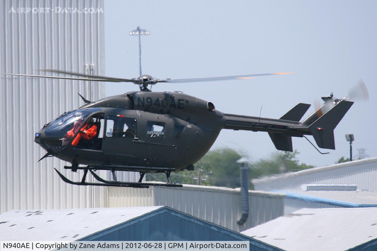 N940AE, Eurocopter-Kawasaki EC-145 (BK-117C-2) C/N 9377, At Grand Prairie Municipal