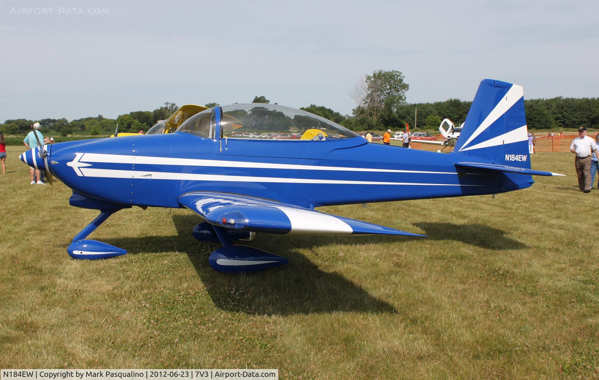 N184EW, Vans RV-8A C/N 82087, Vans RV-8A
