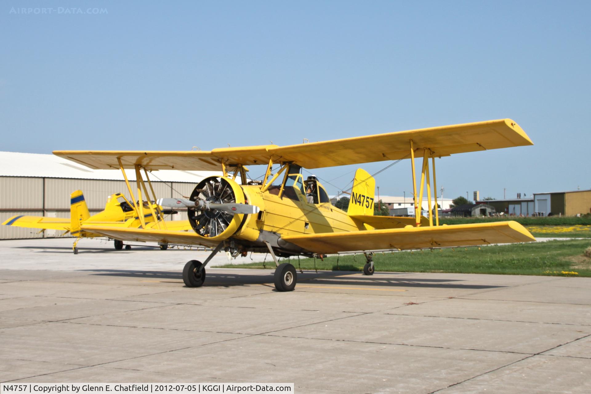N4757, 1973 Grumman G-164A C/N 1091, Visitor from down south
