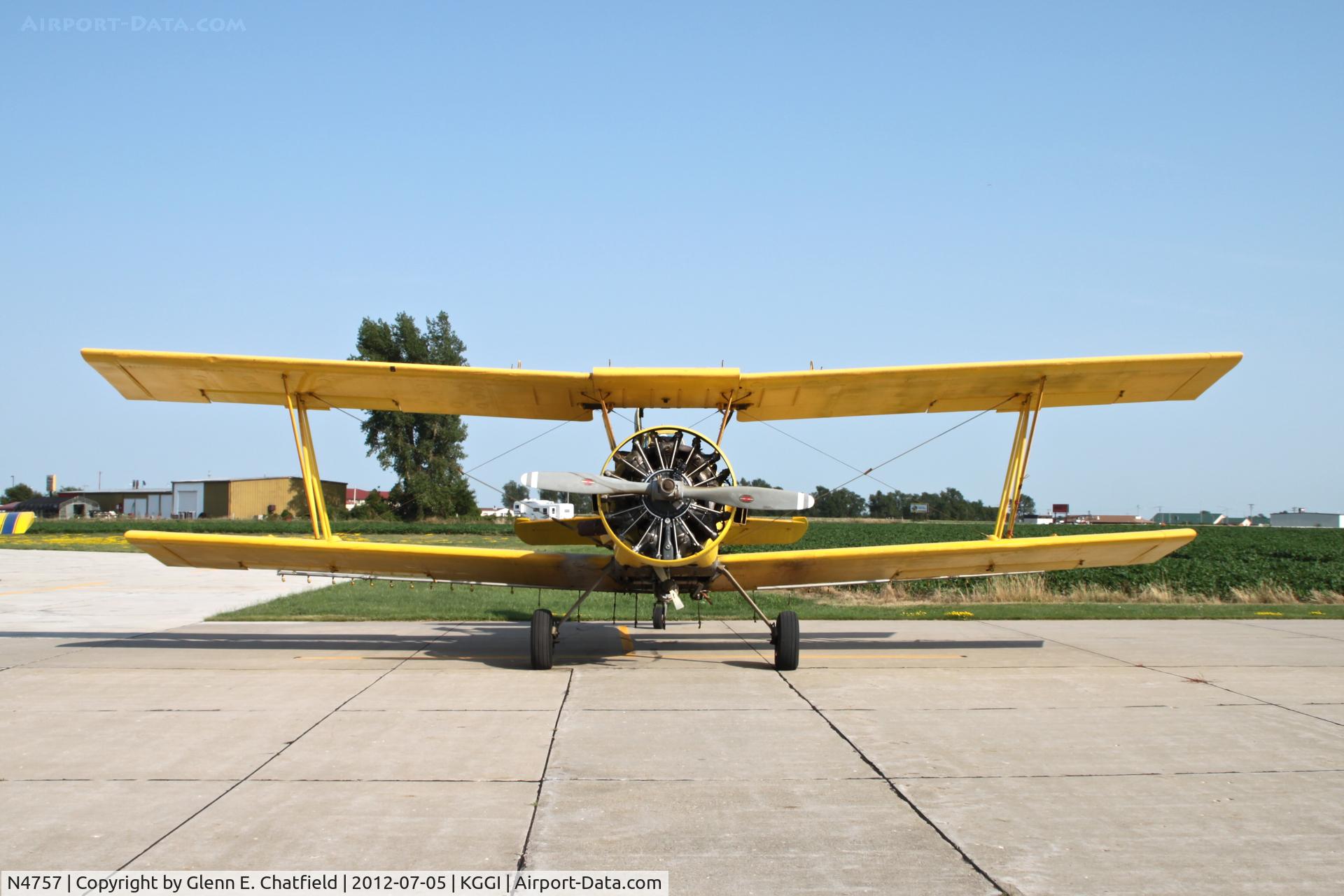 N4757, 1973 Grumman G-164A C/N 1091, Visitor from down south