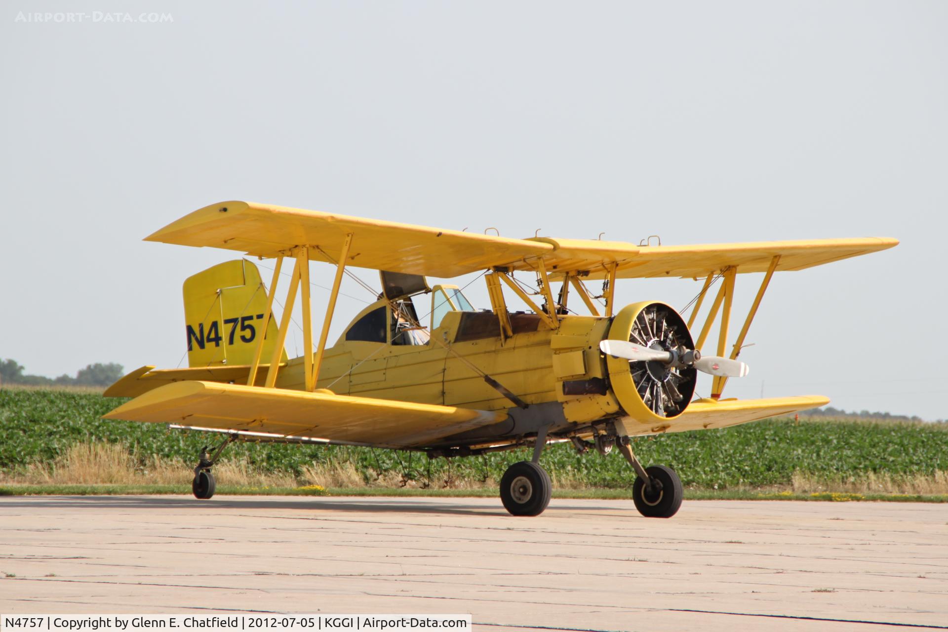 N4757, 1973 Grumman G-164A C/N 1091, Visitor from down south