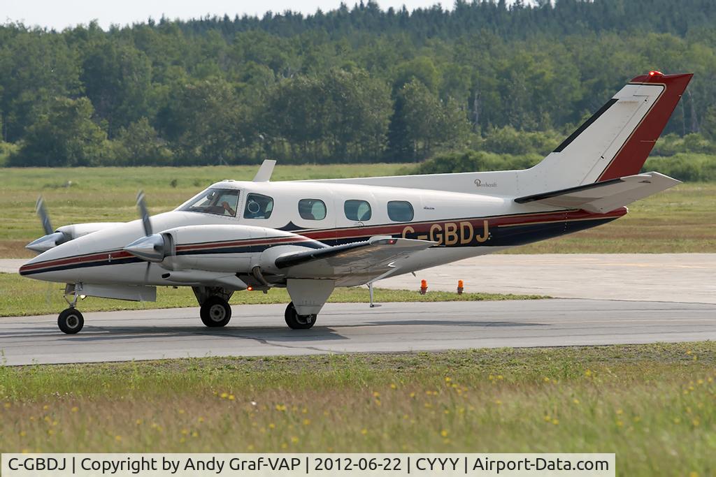 C-GBDJ, 1978 Beech B-60 Duke Duke C/N P-470, Beech 60