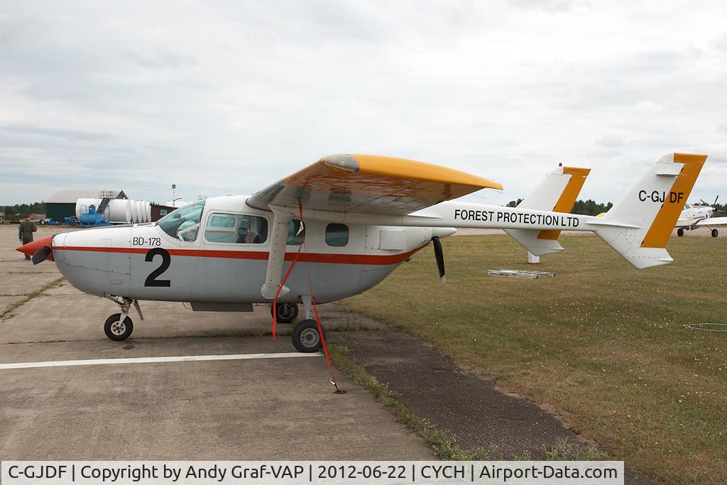C-GJDF, 1978 Cessna 337G Super Skymaster C/N 33701516, Forest Protection Limited Cessna 337