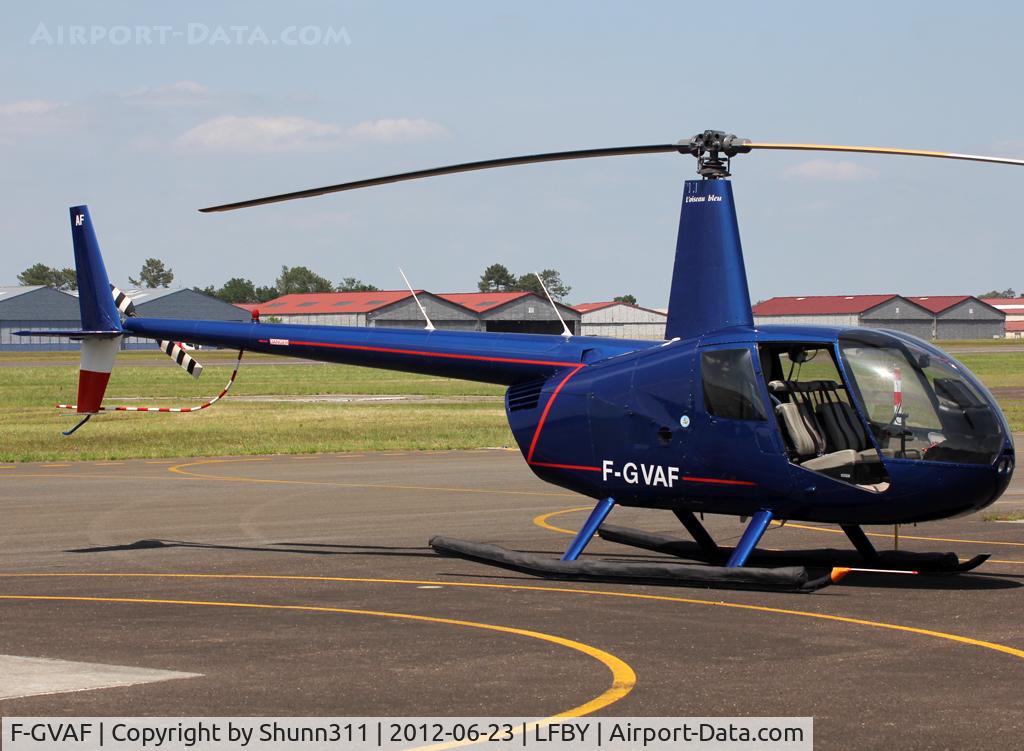 F-GVAF, Robinson R44 II C/N 10234, Static display during LFBY Open Day 2012
