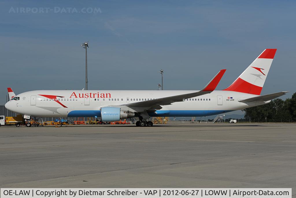 OE-LAW, 1992 Boeing 767-3Z9/ER C/N 26417, Austrian Airlines Boeing 767-300