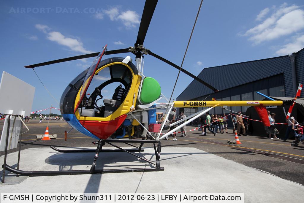 F-GMSH, Schweizer 269C C/N 711071, Static display during LFBY Open Day 2012