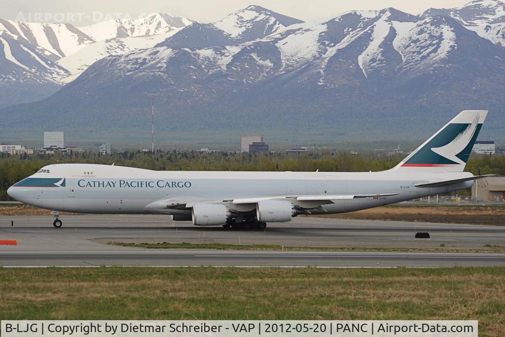 B-LJG, 2012 Boeing 747-867F C/N 39244, Cathay Pacific Boeing 747-8