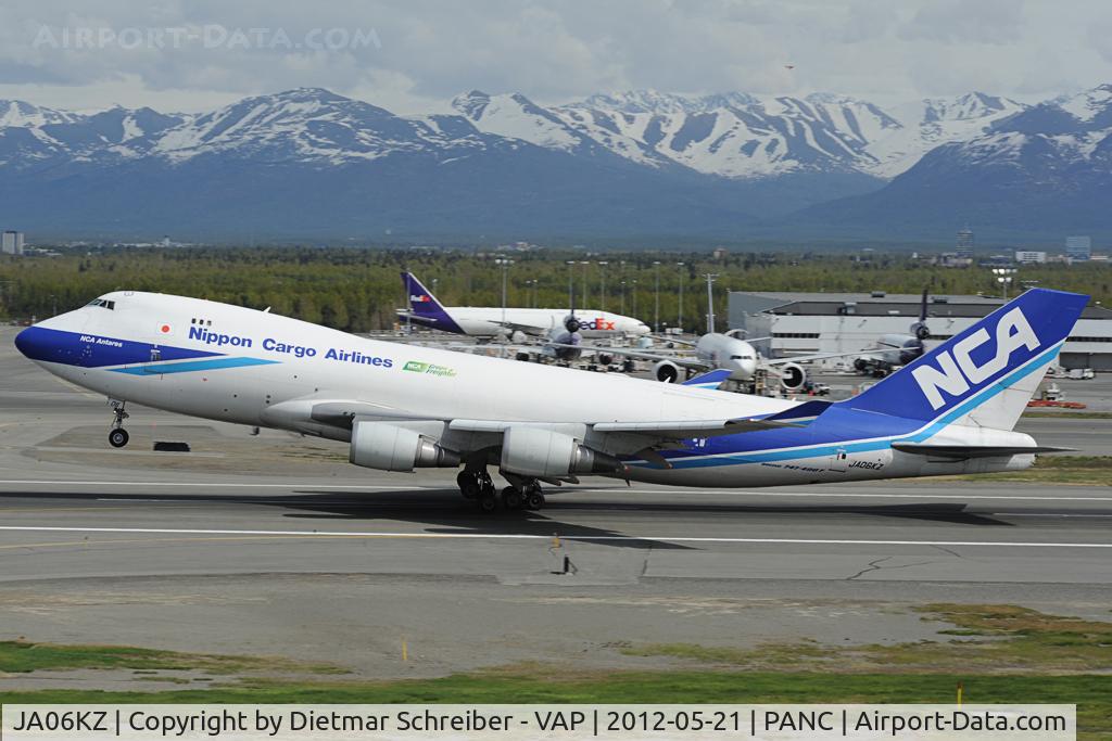 JA06KZ, 2007 Boeing 747-4KZF SCD C/N 36133, Nippon cargo boeing 747-400