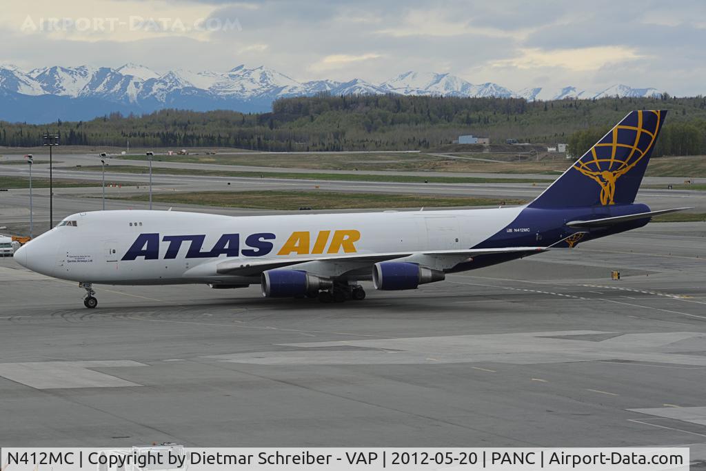 N412MC, 2000 Boeing 747-47UF C/N 30559/1244, Atlas Air Boeing 747-400