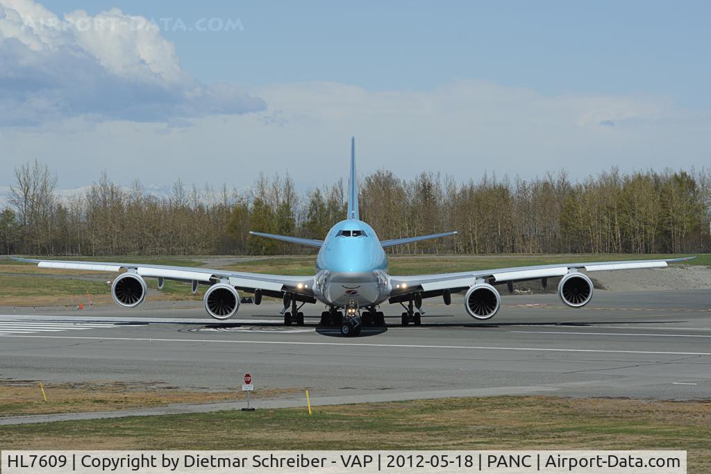 HL7609, 2012 Boeing 747-8HT/F C/N 37132, Korean Air Boeing 747-8