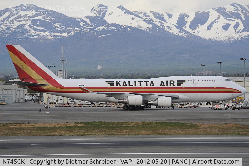 N745CK, 1998 Boeing 747-446BCF C/N 26361, Kalitta Air Boeing 747-400