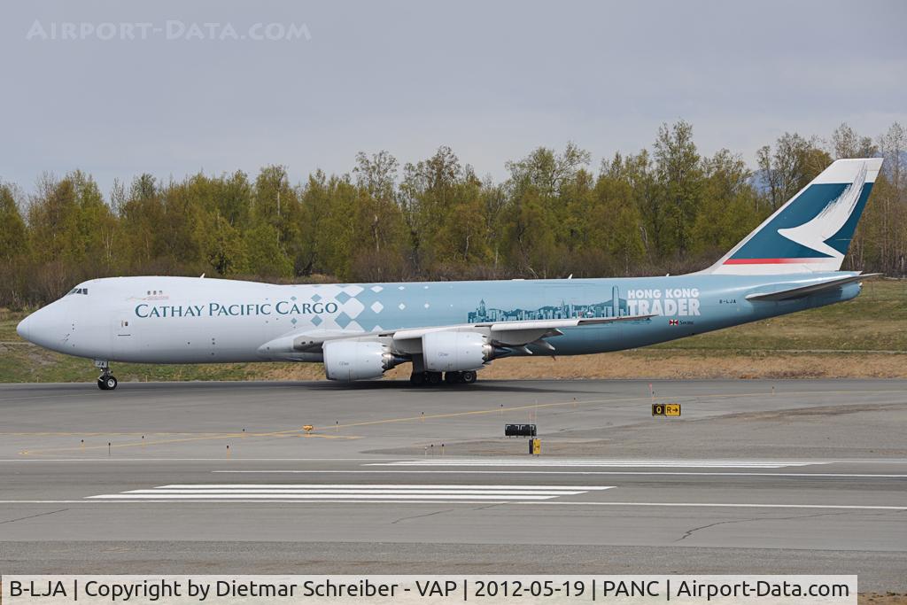 B-LJA, 2011 Boeing 747-867F/SCD C/N 39238, Cathay Pacific Boeing 747-8