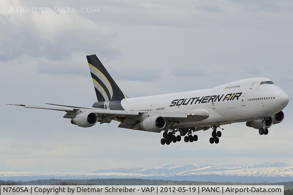 N760SA, 1976 Boeing 747-230B C/N 21221, Southern Air Boeing 747-200