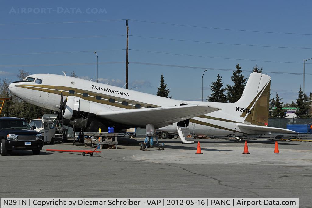 N29TN, 1952 Douglas SUPER R4D-8Z C/N 43302, Trans Northern DC3