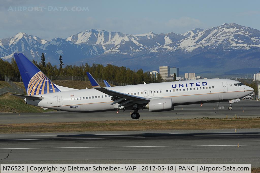 N76522, 2010 Boeing 737-824 C/N 31660, United Airlines Boeing 737-800