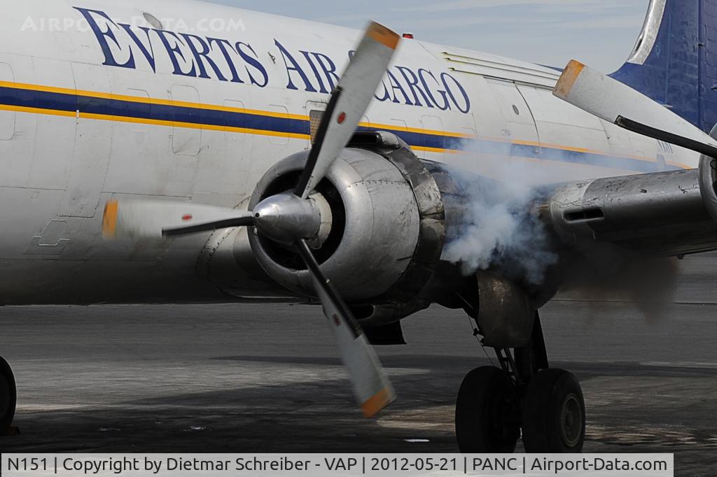 N151, 1958 Douglas DC-6B C/N 45496, Everts DC6