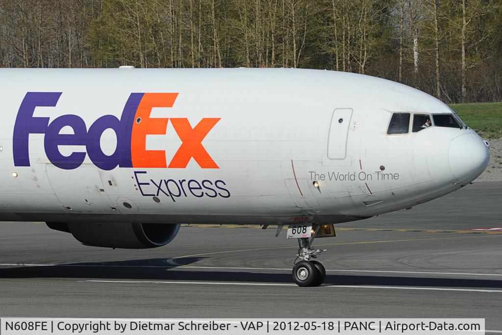N608FE, 1992 McDonnell Douglas MD-11F C/N 48548, Fedex MD11