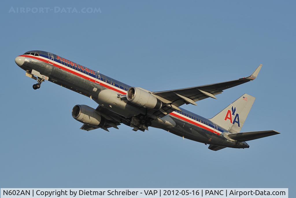 N602AN, 1995 Boeing 757-223 C/N 27053, American Airlines Boeing 757-200