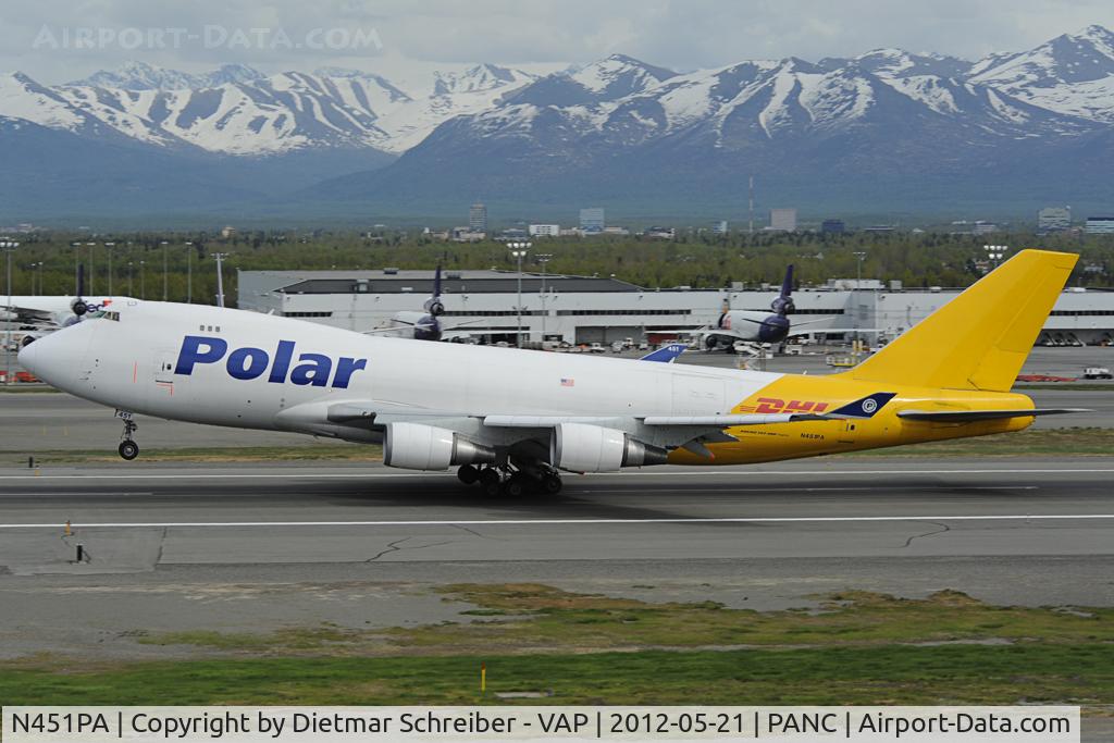 N451PA, 2000 Boeing 747-46NF C/N 30809, Polar Air Cargo Boeing 747-400