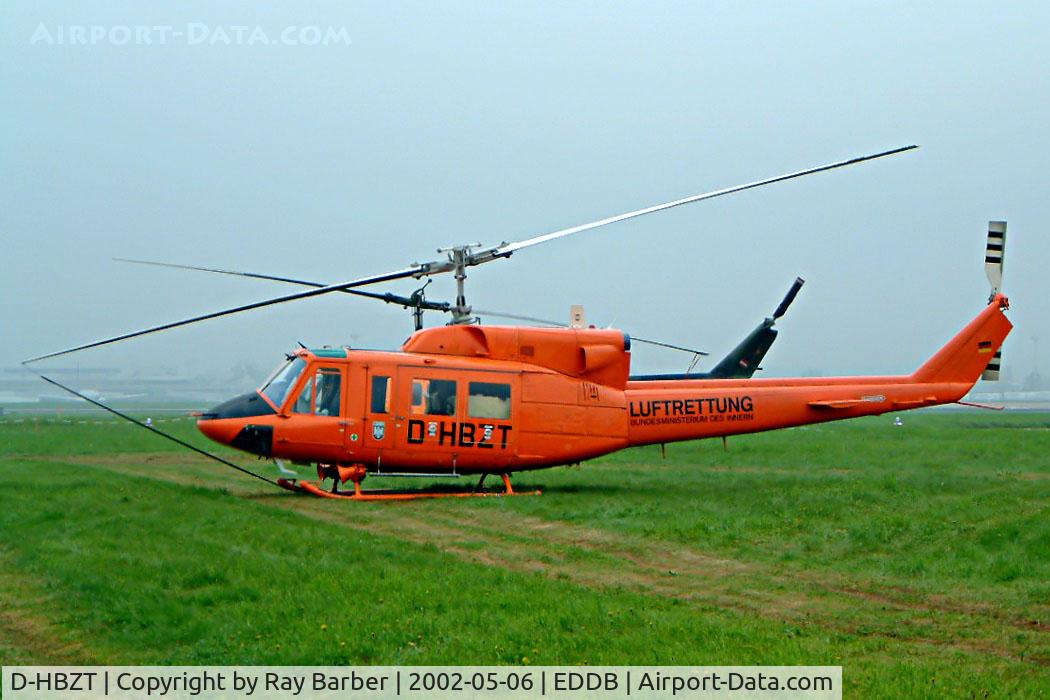 D-HBZT, Bell 212 C/N 30943, Seen here.