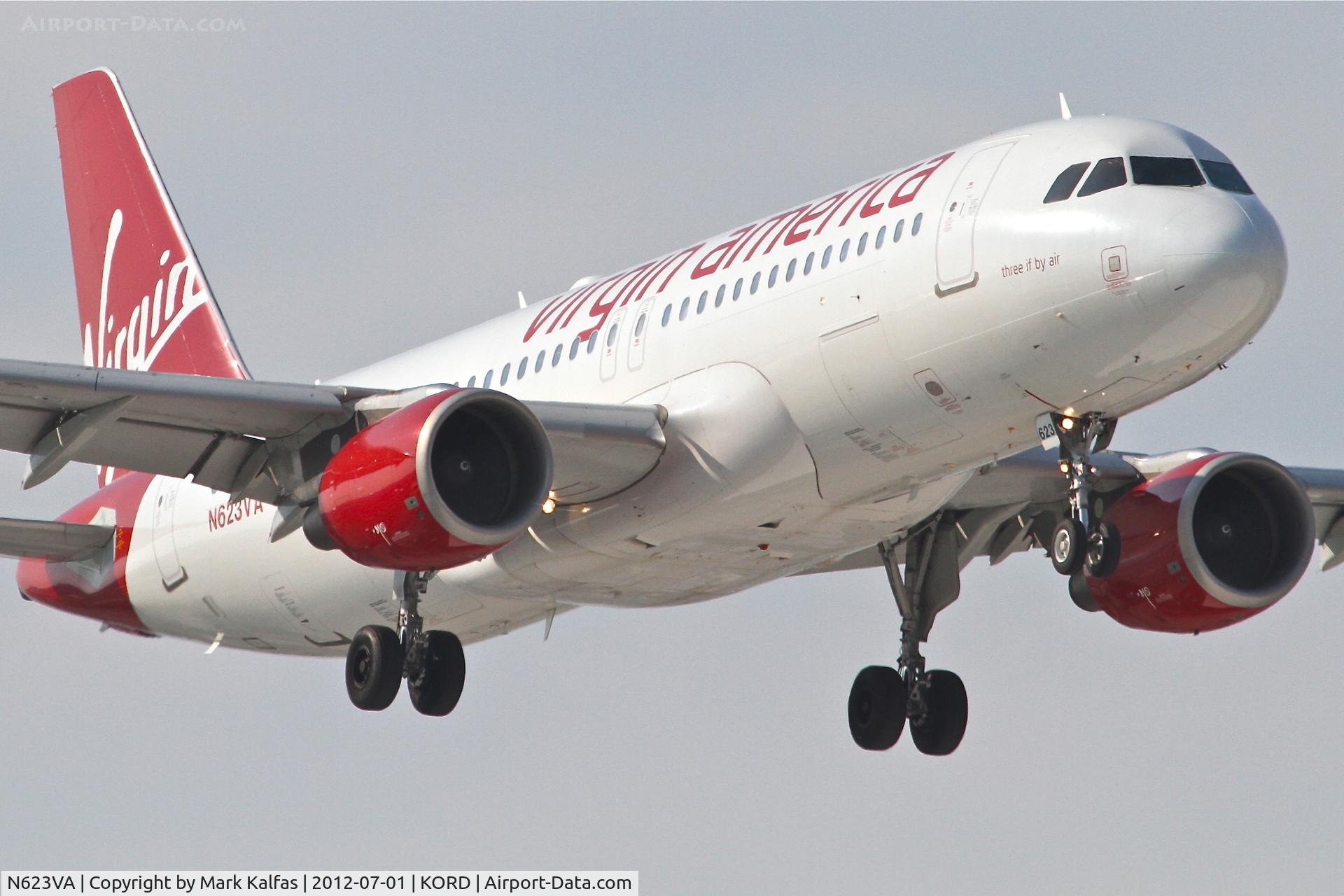N623VA, 2006 Airbus A320-214 C/N 2740, Virgin America Airbus A320-214 