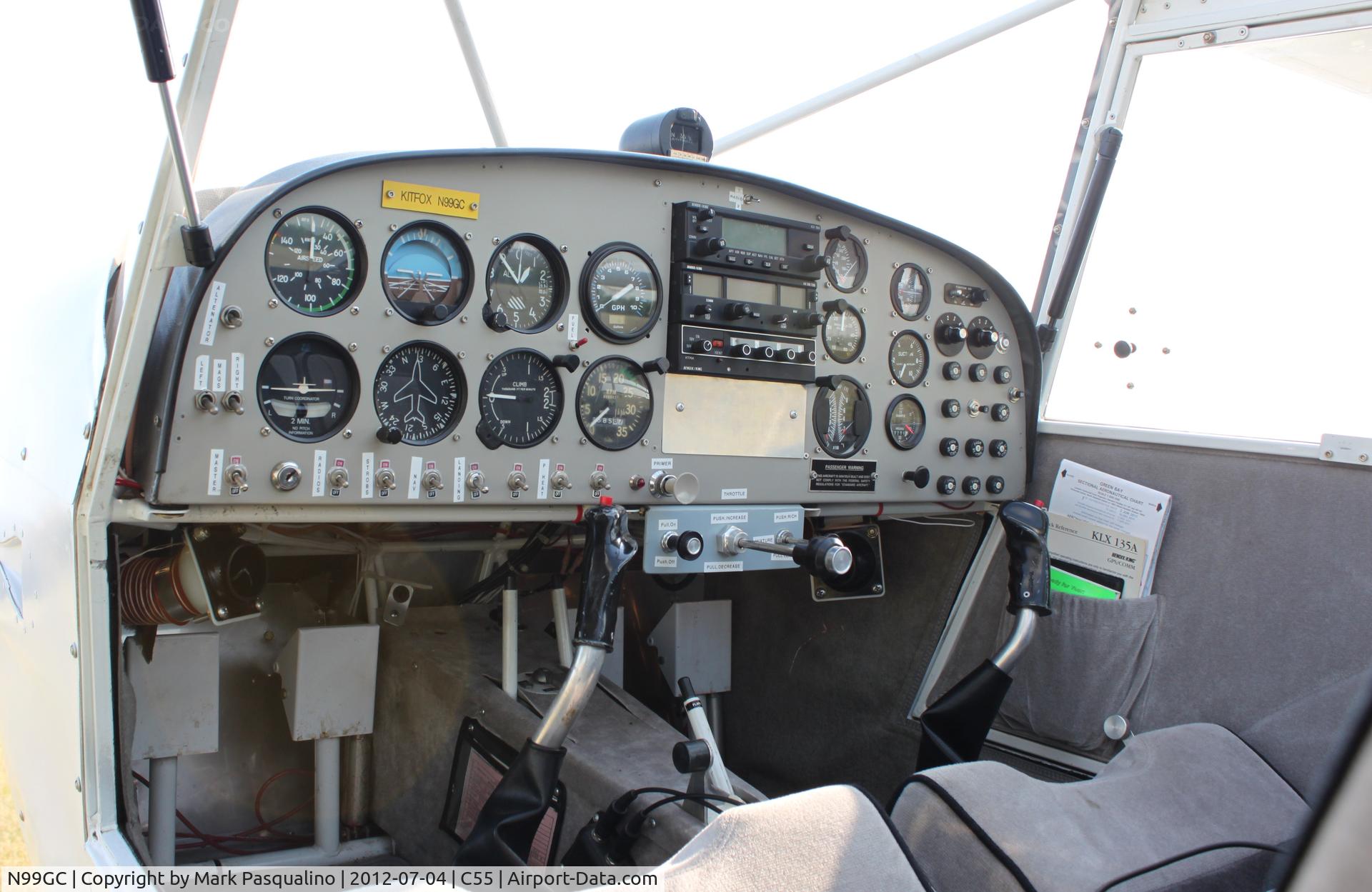 N99GC, 2002 Calkins Gene M CALKINS KITFOX SER 6 C/N S60005-027, Kitfox Series 6