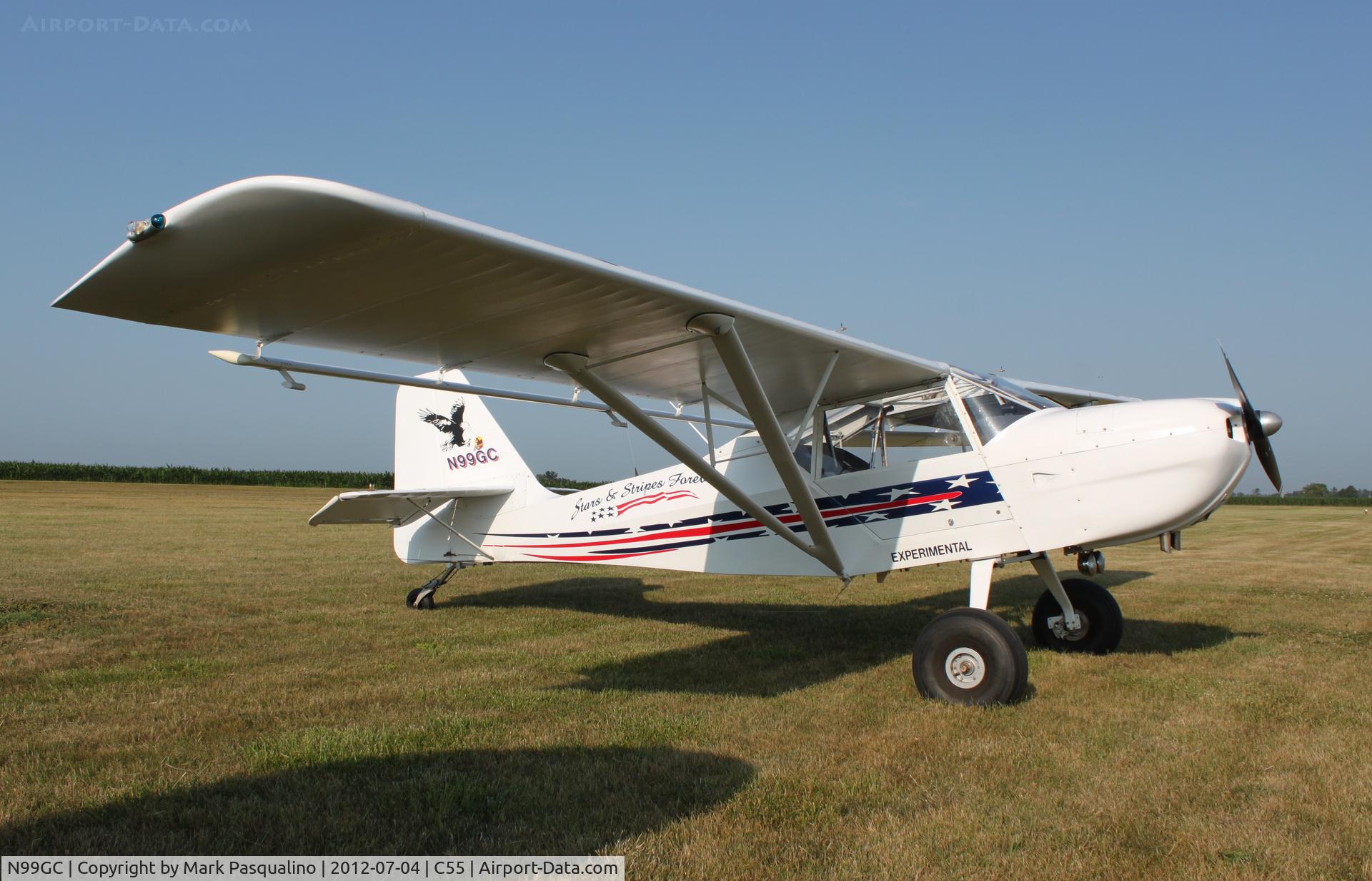 N99GC, 2002 Calkins Gene M CALKINS KITFOX SER 6 C/N S60005-027, Kitfox Series 6