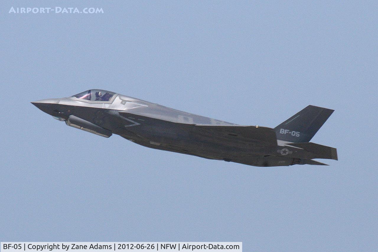 BF-05, 2010 Lockheed Martin F-35B Lightning II C/N BF-05, Lcokheed F-35B (BF-05) departing NAS Fort Worth