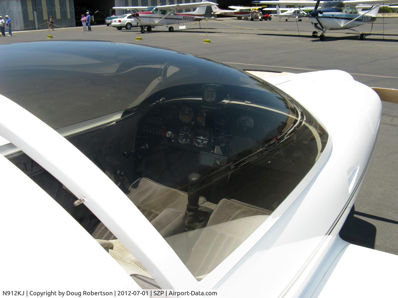 N912KJ, 2000 Aero Designs Pulsar XP912 C/N 349, 2000 Goodwin PULSAR 912XP, Rotax 912 100 Hp, panel