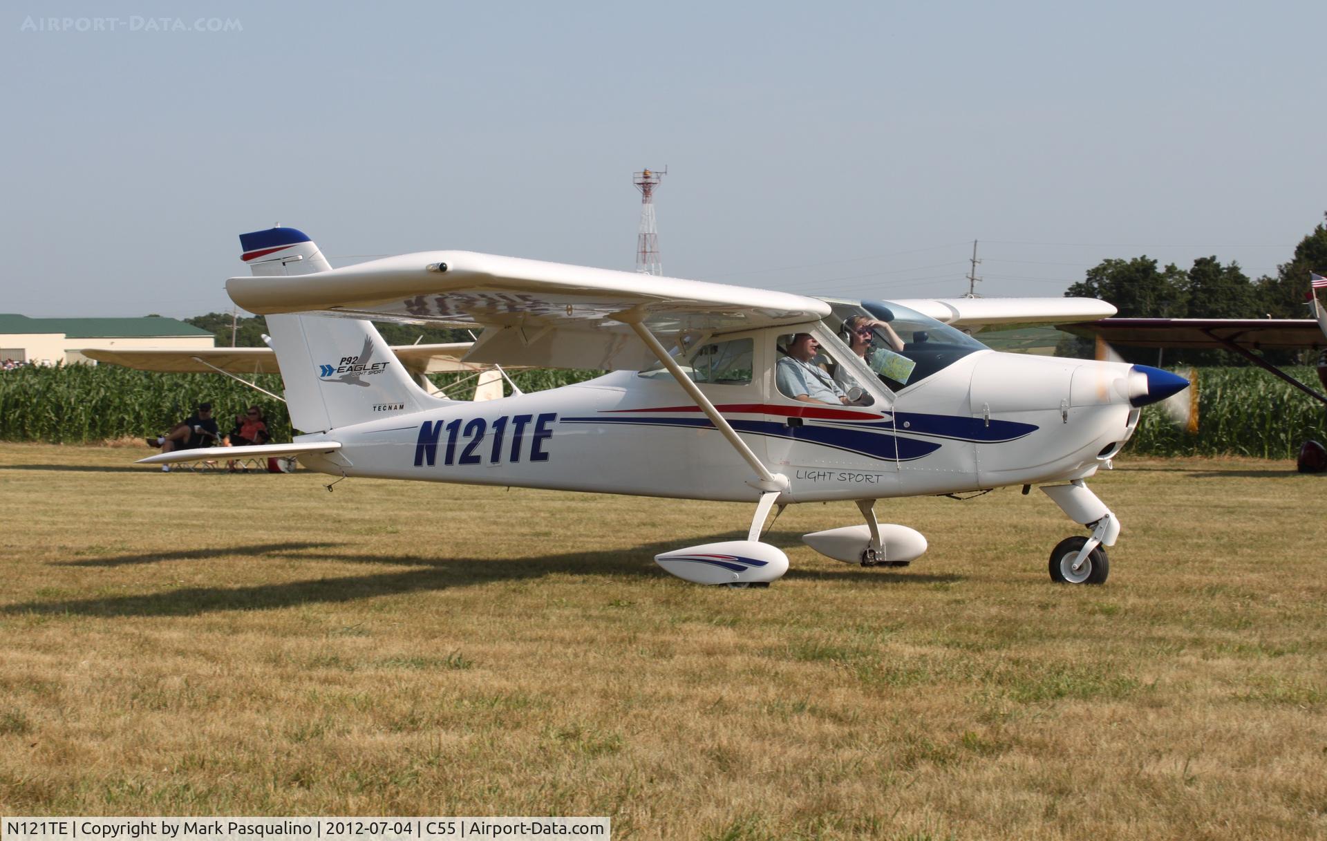 N121TE, 2008 Tecnam P-92 Eaglet C/N 1157, P92 EAGLET