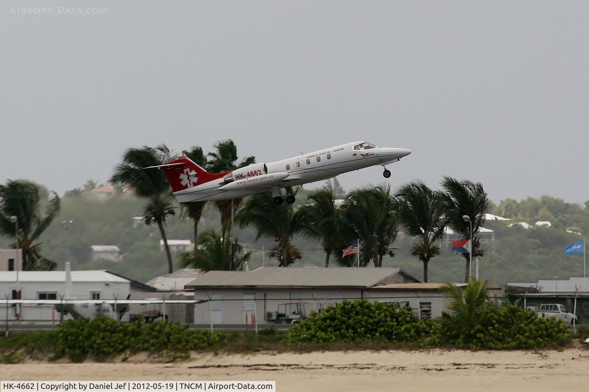 HK-4662, 1985 Learjet 35A C/N 35-513, HK-4662