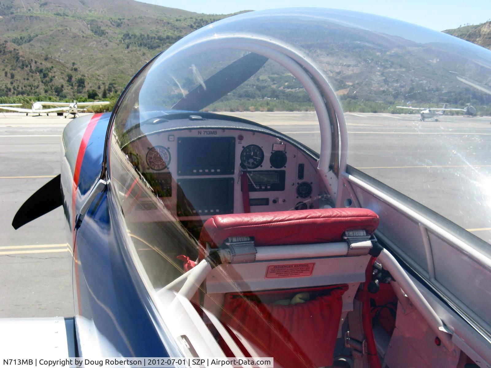 N713MB, 2006 Vans RV-8 C/N 82245, 2006 Ballard VAN's RV-8, glass panel with backups