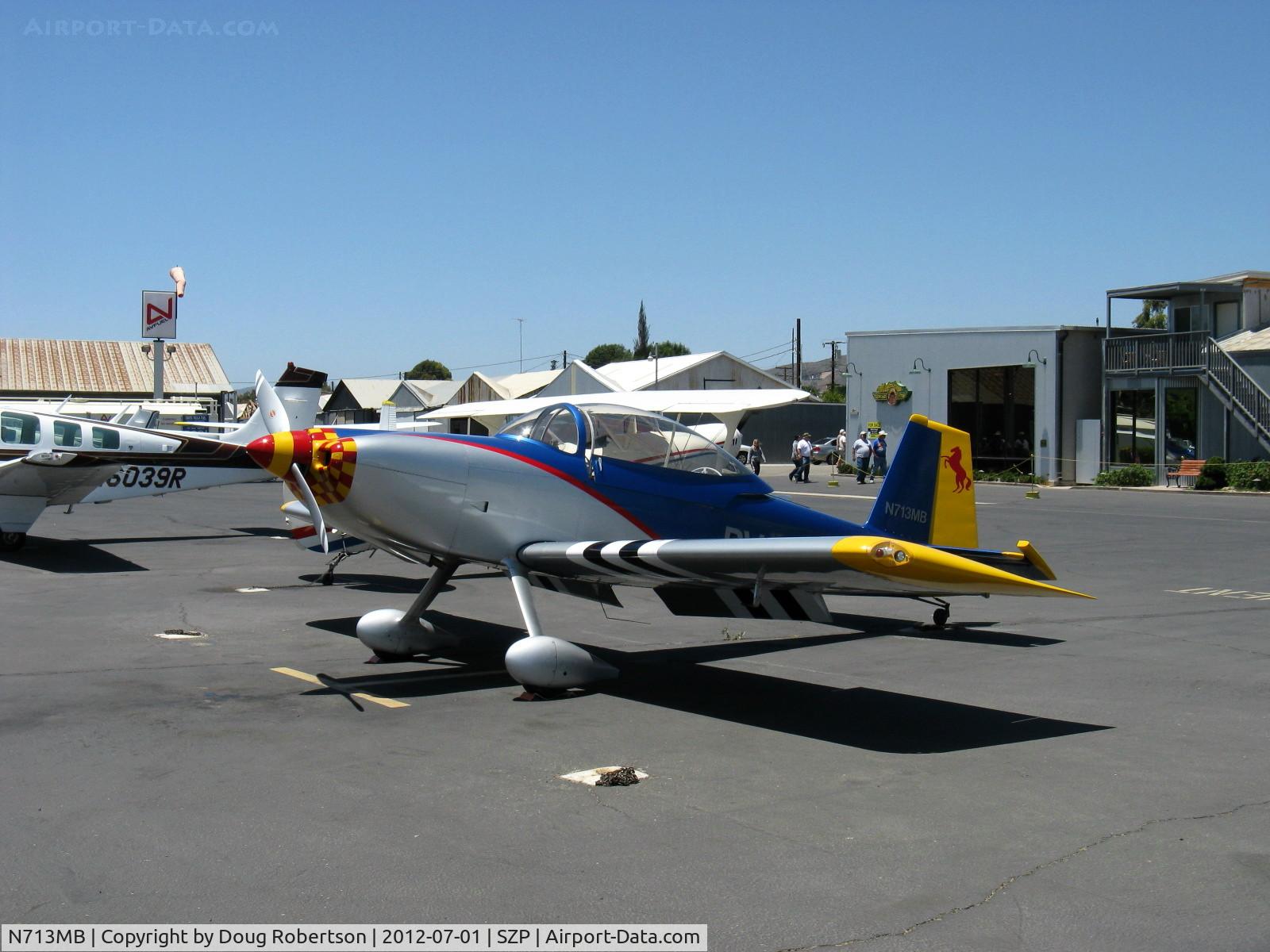 N713MB, 2006 Vans RV-8 C/N 82245, 2006 Ballard VAN's RV-8
