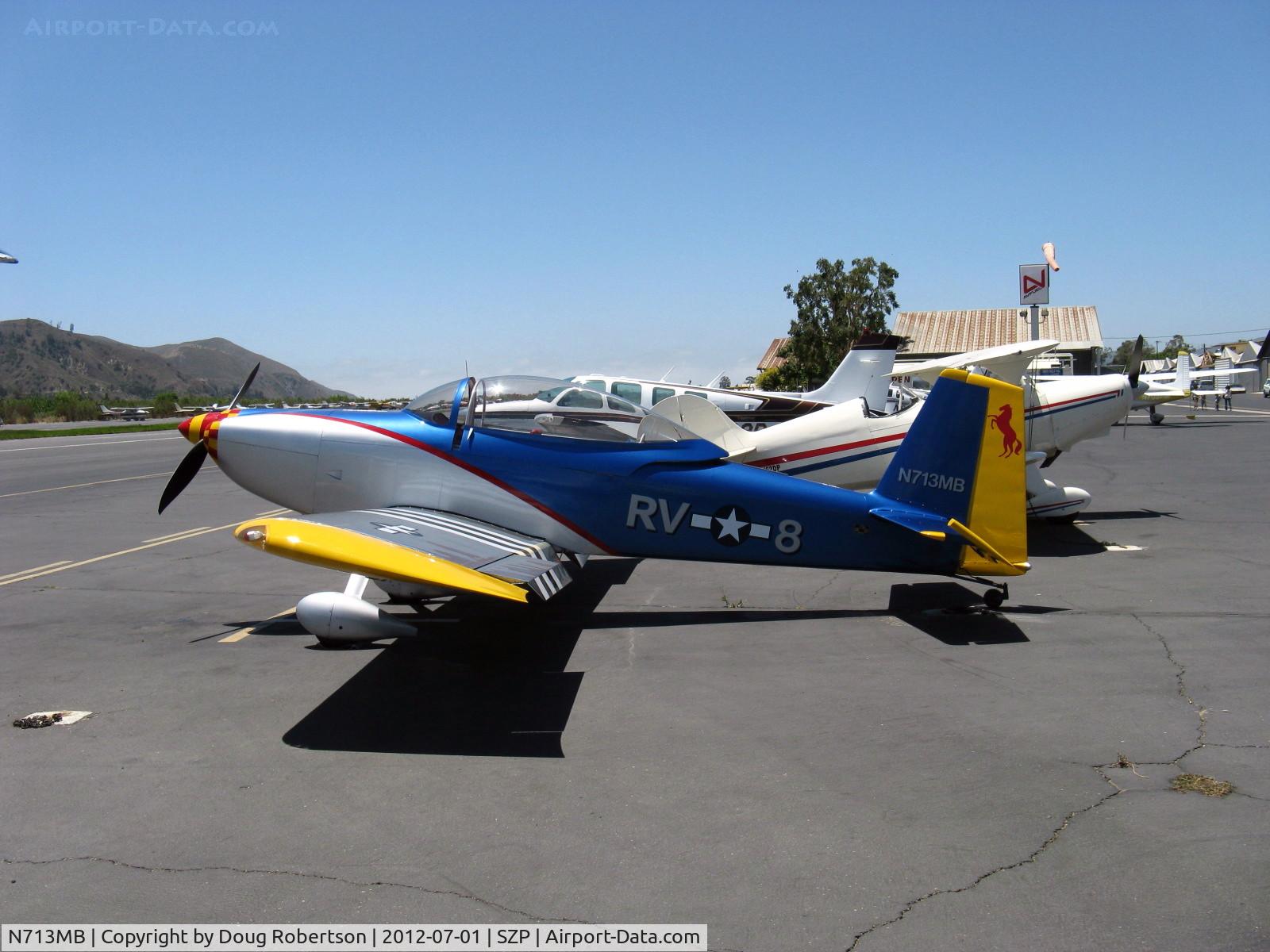 N713MB, 2006 Vans RV-8 C/N 82245, 2006 Ballard VAN's RV-8