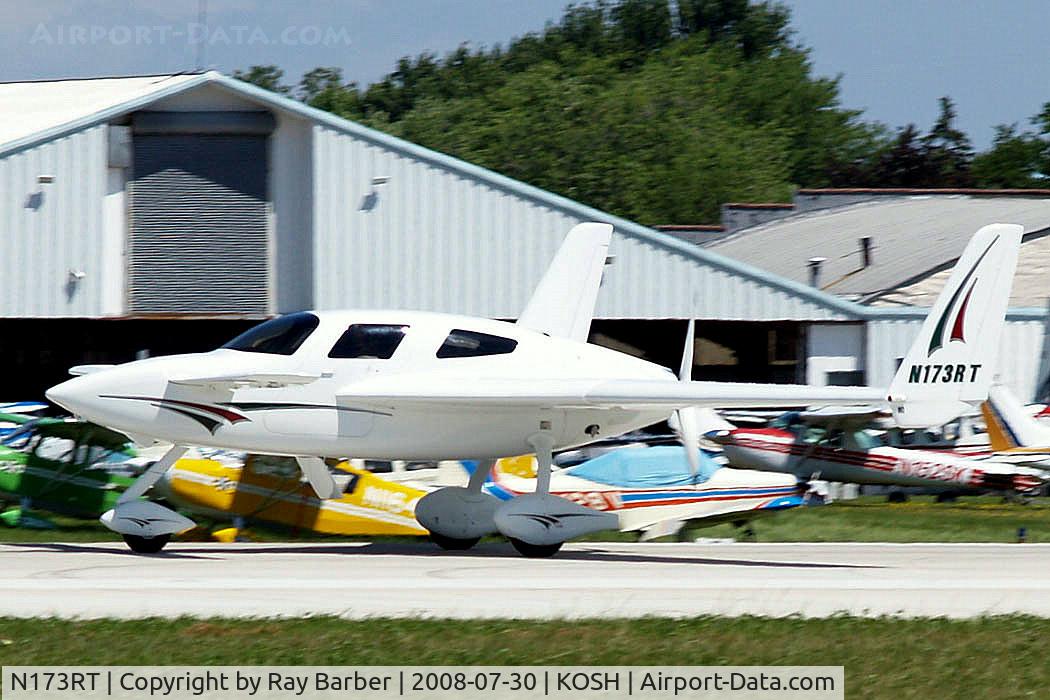 N173RT, 2007 Velocity Velocity 173 Elite FG C/N DMO270, Velocity 173FG [DMO-270] Oshkosh~N 30/07/2008. Seen here.