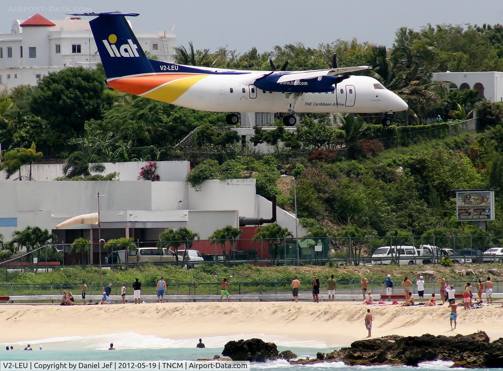 V2-LEU, 1995 De Havilland Canada DHC-8-311B Dash 8 C/N 408, V2-LEU