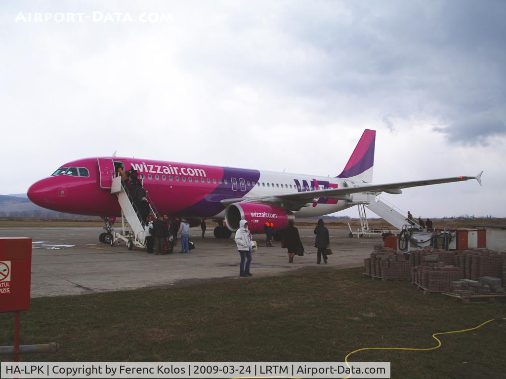 HA-LPK, 2007 Airbus A320-232 C/N 3143, Targu-Mures-Marosvásárhely